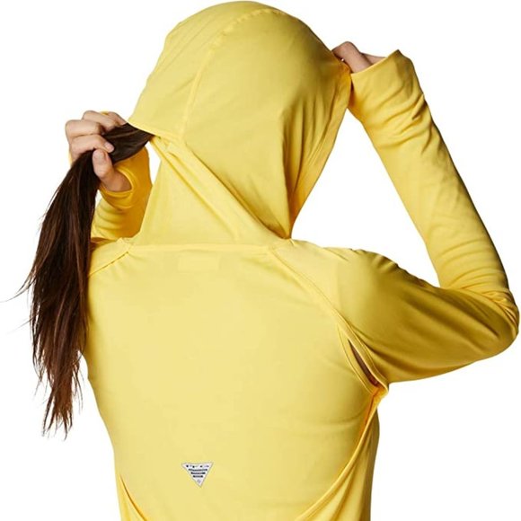 🆕Columbia Women's W PFG Respool Hoodie, Sun Glow, SM and XL, Brand NEW, NWT - Picture 5 of 7